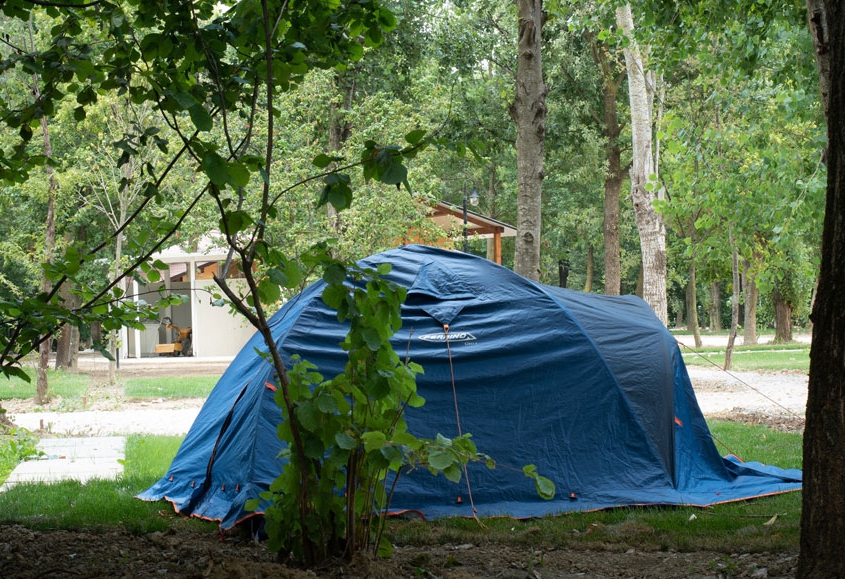 Stellplatz für Zelt